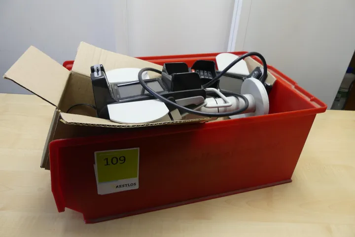 Konvolut Kassen & POS-Zubehör Umfang: nur der Inhalt, ohne Kiste